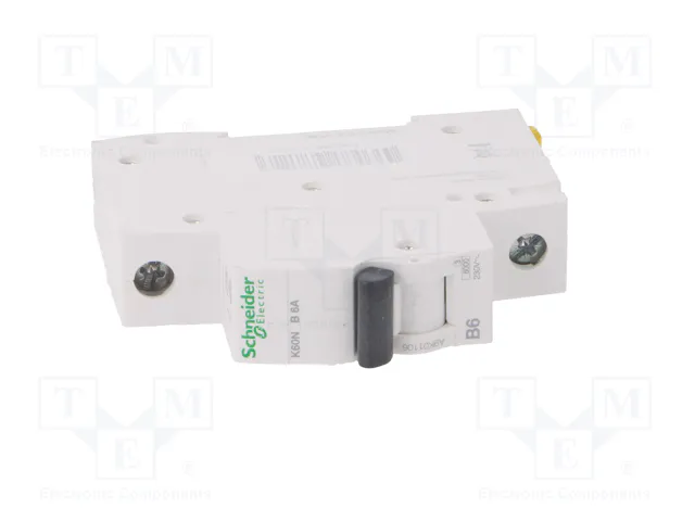 SCHNEIDER ELECTRIC Interruptor magnetotérmico ACTI9 MCB 1 Polo 6A 6kA