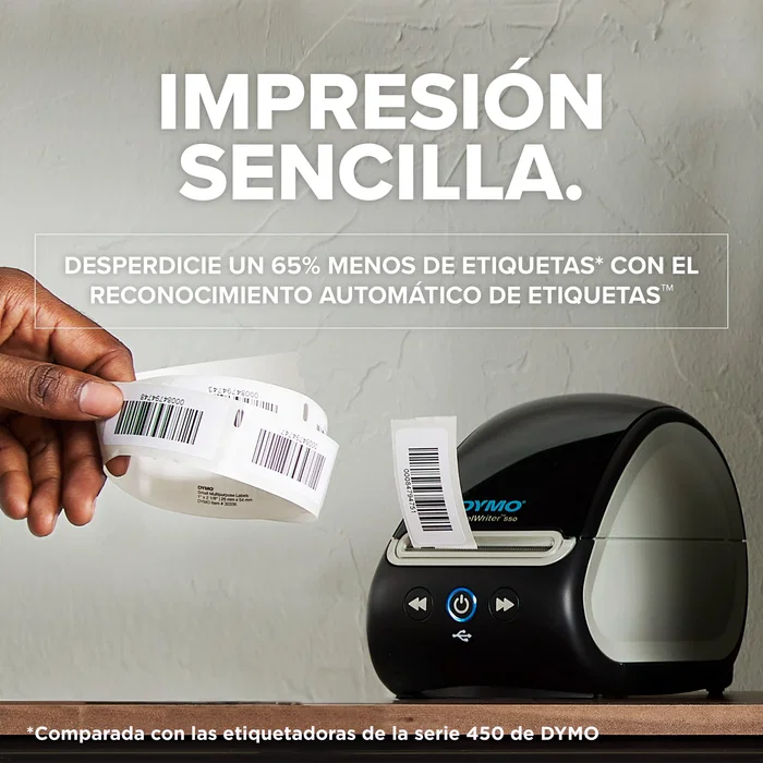 Dymo LabelWriter 550 Impresora de etiquetas Térmica USB Negro/Gris Dymo LabelWriter 550 Impresora de etiquetas Térmica USB Negro/Gris