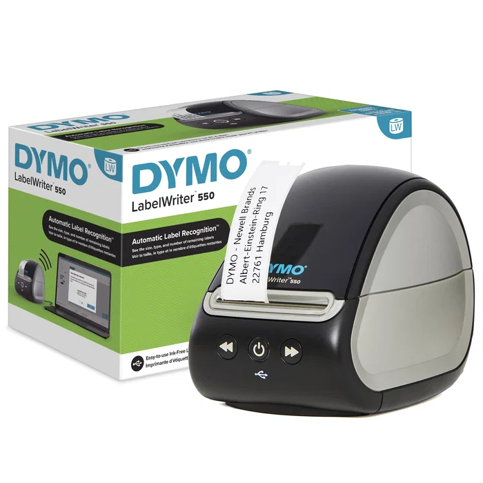 Dymo LabelWriter 550 Impresora de etiquetas Térmica USB Negro/Gris Dymo LabelWriter 550 Impresora de etiquetas Térmica USB Negro/Gris