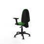 PIQUERAS Y CRESPO Silla de oficina Aýna Verde con mecanismo Asincro