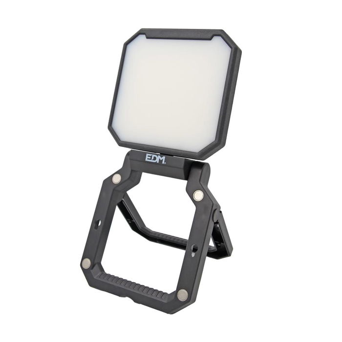 Edm Foco Led de Trabajo Power Work AM2 60W 4000 Lúmenes, Recargable USB-C, Power Bank, Autonomía 8h, Cabezal 360°, 4 Imanes, IP44 Edm Foco Led de Trabajo Power Work AM2 60W 4000 Lúmenes, Recargable USB-C, Power Bank, Autonomía 8h, Cabezal 360°, 4 Imanes, IP44