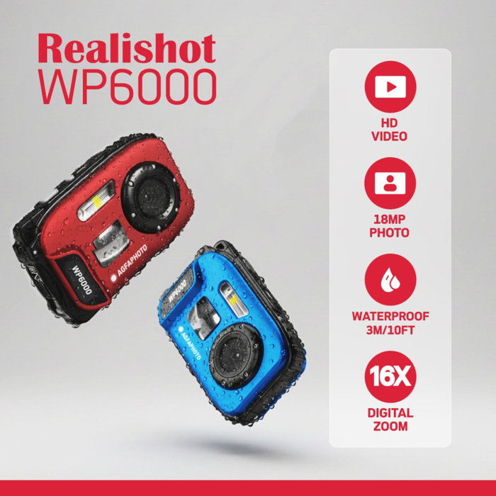 AgfaPhoto Realishot WP6000 Azul
