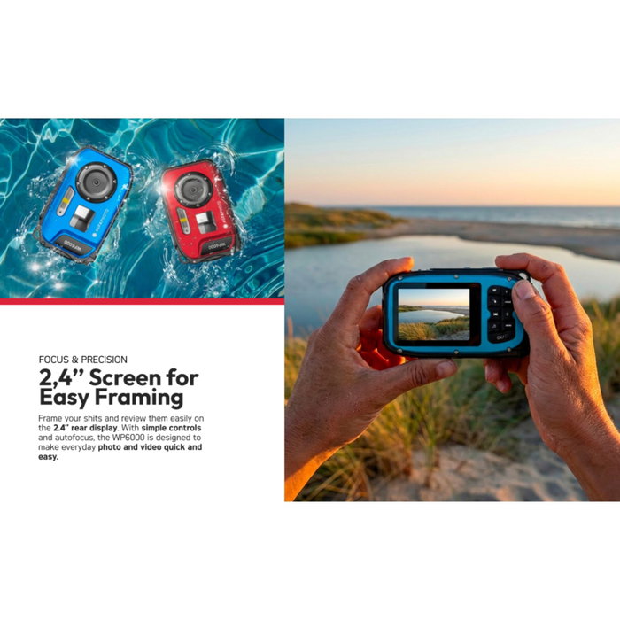 AgfaPhoto Realishot WP6000 Azul