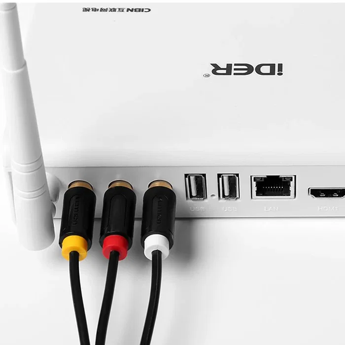 Vention BCABH Cable de Audio/Video Componente 3x RCA Macho a 3x RCA Macho, 2 Metros, Negro, Rojo, Blanco, Amarillo, Cobre Estañado, Blindado, Plug & Play