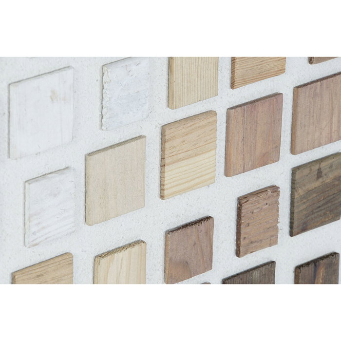 DKD Home Decor Cuadro de Madera Reciclada 82x122 cm Natural