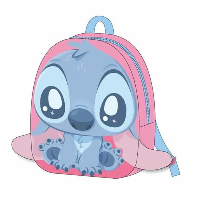 Cerdá Mochila de Peluche Stitch Disney Rosa Cerdá Mochila de Peluche Stitch Disney Rosa