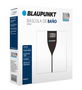 BLAUPUNKT Báscula de Baño Digital con Indicador de Temperatura y Superficie de Cristal Extraplano