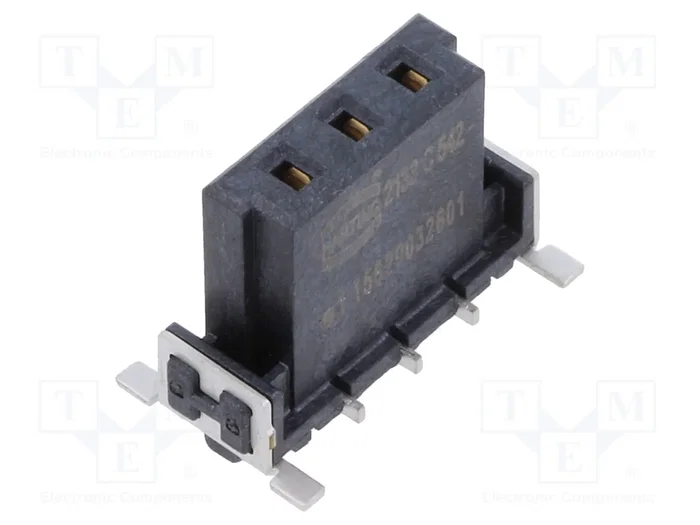 HARTING har-flex® Power conector de 3 pines SMT vertical HARTING har-flex® Power conector de 3 pines SMT vertical