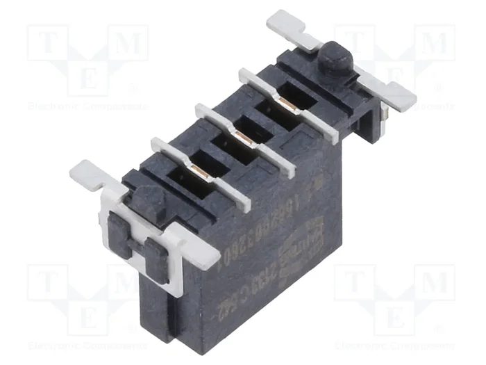 HARTING har-flex® Power conector de 3 pines SMT vertical HARTING har-flex® Power conector de 3 pines SMT vertical