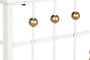 DKD Home Decor Consola Glam Blanco Dorado 120 x 40 x 80 cm