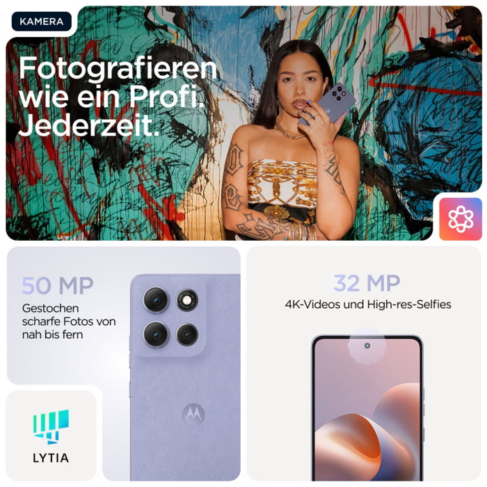Motorola Moto G86 5G 8GB 256GB Lila