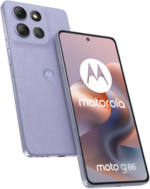 Motorola moto g86 5G 16,9 cm (6.67") 2712 x 1220 Pixels P-OLED 8 GB 256 GB 5200 mAh 5G SIM Doble NanoSIM + eSIM Android 15 USB Tipo C Lila