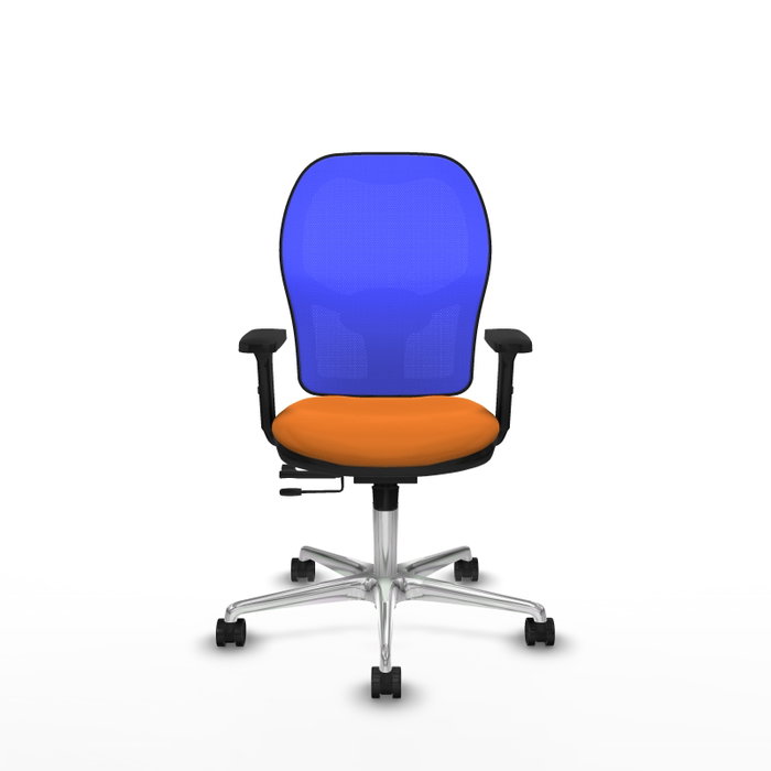 PIQUERAS Y CRESPO Silla de oficina Jorquera Naranja y Azul PIQUERAS Y CRESPO Silla de oficina Jorquera Naranja y Azul