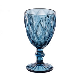 Ixia Copa Azul de Cristal para Decoración 300ml