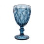 Copa Azul Cristal Decoración 9 X 9 X 17 cm (Set de 6)