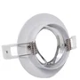 Aro Foco Downlight Circular Blanco 92MM Empotrable para GU10/GX53