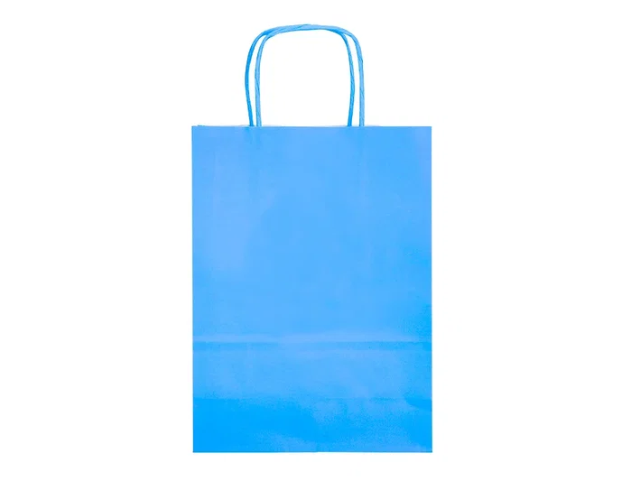 Q-connect Bolsa Papel Celulosa Celeste XS con Asa Retorcida 180x240x80 mm (25 Unidades) Q-connect Bolsa Papel Celulosa Celeste XS con Asa Retorcida 180x240x80 mm (25 Unidades)