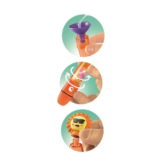 Clementoni CLE8005125181308 Crea tus Luces de Neón Verano Loco Kit de Manualidades