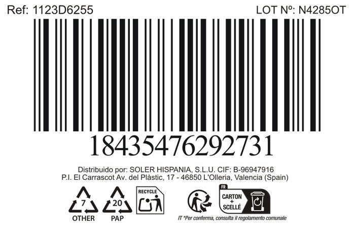 La Mediterranea Copa de Coñac Bois 280 ml (48 Unidades) inevitable