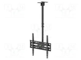 GOOBAY Soporte de techo regulable para TV, negro, 400x400mm
