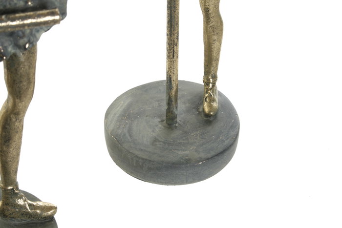 DKD Home Decor Figura de Resina Ballet Surtido de 3 Unidades
