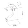 Oplite GT3 Soporte para palanca de cambios negro