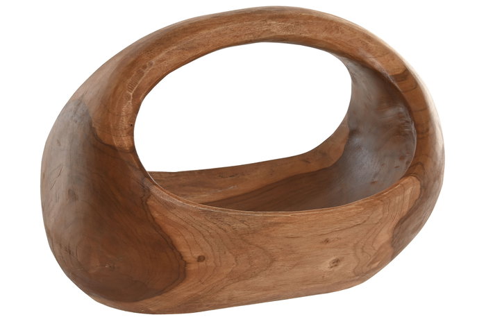 DKD Home Decor Bandeja de Decoración de Teca 42x24x20 Natural DKD Home Decor Bandeja de Decoración de Teca 42x24x20 Natural