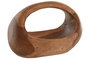 DKD Home Decor Bandeja de Decoración de Teca 42x24x20 Natural