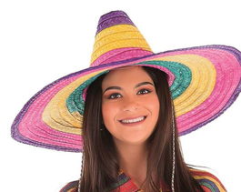 Creaciones Llopis Sombrero Mexicano de Paja para Niños