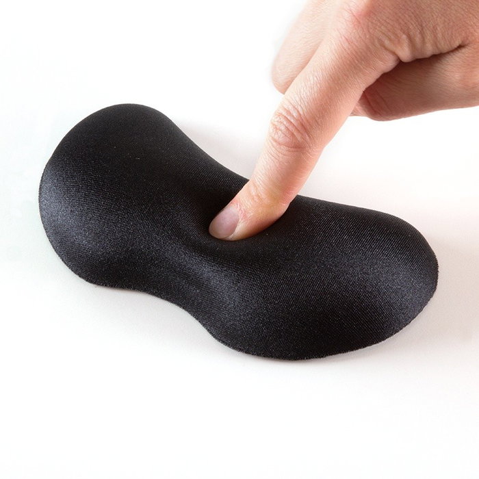 LogiLink Reposamuñecas de gel negro