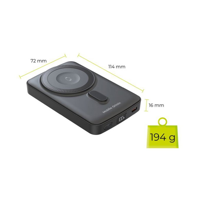 Mobile Magnetic PowerBank 10000mAh PB9 Black Mobile Magnetic PowerBank 10000mAh PB9 Black