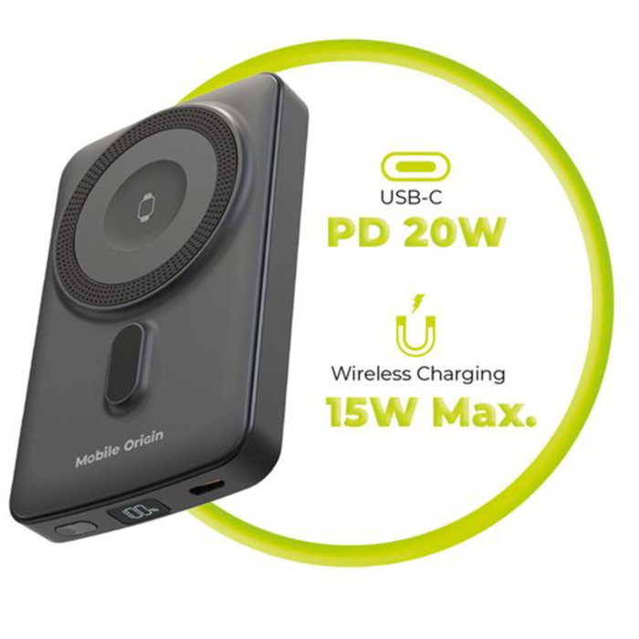 Mobile Magnetic PowerBank 10000mAh PB9 Black Mobile Magnetic PowerBank 10000mAh PB9 Black
