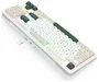 Redragon Wildslash Pro K734WCG-RGB-PRO Teclado Mecánico Inalámbrico RGB 87 Teclas Distribución Polaca Blanco