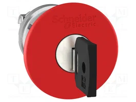SCHNEIDER ELECTRIC Interruptor de seguridad con llave Harmony XB4 rojo