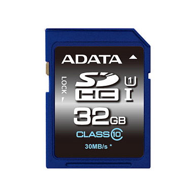 ADATA Premier SDHC UHS-I U1 32GB, Tarjeta de memoria, Clase 10, 30 MB/s Lectura, 10 MB/s Escritura