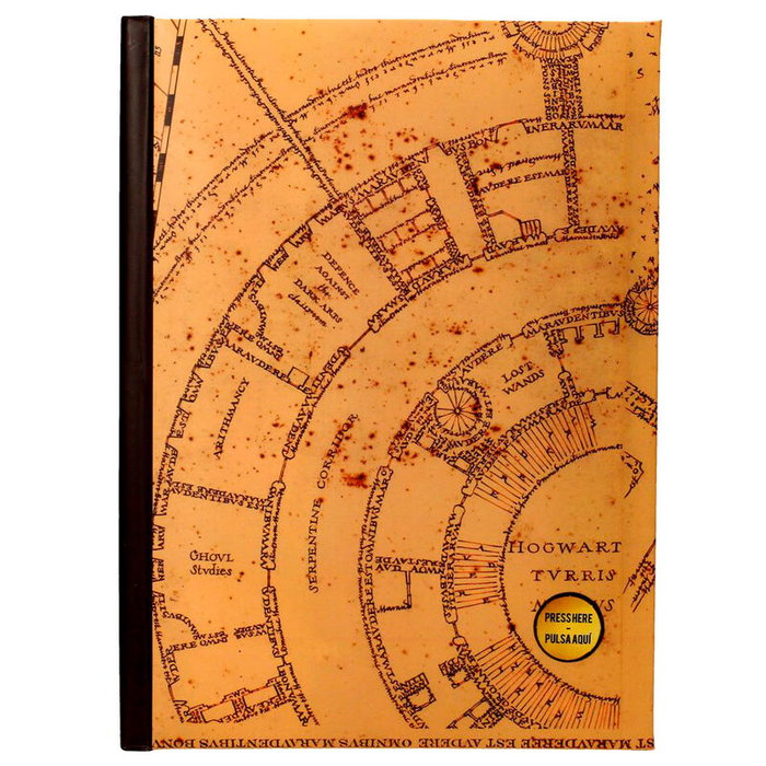 SD Toys Libreta con Luz Mapa del Merodeador Harry Potter SD Toys Libreta con Luz Mapa del Merodeador Harry Potter