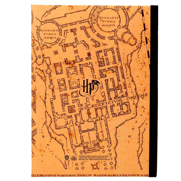 SD Toys Libreta con Luz Mapa del Merodeador Harry Potter SD Toys Libreta con Luz Mapa del Merodeador Harry Potter