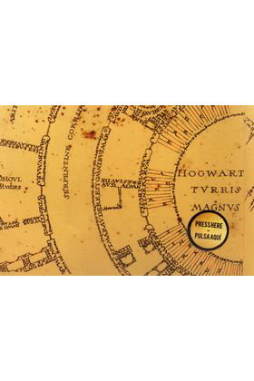 SD Toys Libreta con Luz Mapa del Merodeador Harry Potter