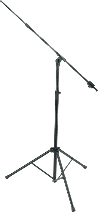 Quiklok Soporte Micrófono Jirafa Telescópica Studio Gran Longitud, Acero, Ajustable 1500-2360mm