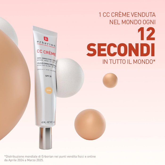 Erborian CC Crème SPF30 #Clair 15 ml - Crema Correctora Color con Centella Asiática e Hialurónico, Hidratación 24h Erborian CC Crème SPF30 #Clair 15 ml - Crema Correctora Color con Centella Asiática e Hialurónico, Hidratación 24h