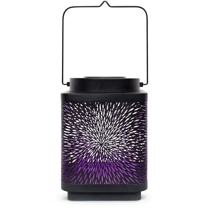 Garden Id Linterna Solar Attract Morado 16x16x23 cm 70703226 Autonomía 6-8 Horas Móvil Botón Encendido/Apagado Garden Id Linterna Solar Attract Morado 16x16x23 cm 70703226 Autonomía 6-8 Horas Móvil Botón Encendido/Apagado