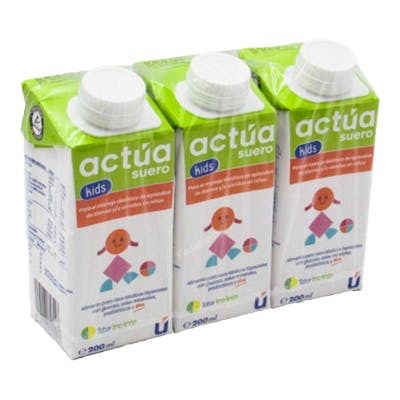 ACTUA Suero Kids 200 ml Lima-Limón