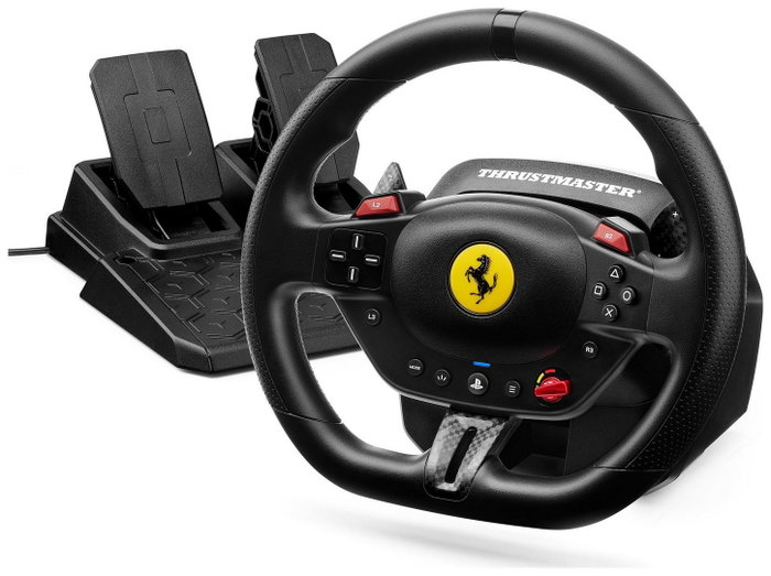 Thrustmaster T98-P Ferrari 296 GTB Volante + Pedales Negro Thrustmaster T98-P Ferrari 296 GTB Volante + Pedales Negro