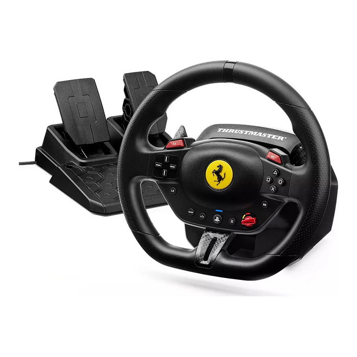 Thrustmaster T98-P Ferrari 296 GTB Volante + Pedales Negro Thrustmaster T98-P Ferrari 296 GTB Volante + Pedales Negro