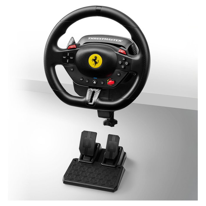 Thrustmaster T98-P Ferrari 296 GTB Volante + Pedales Negro Thrustmaster T98-P Ferrari 296 GTB Volante + Pedales Negro