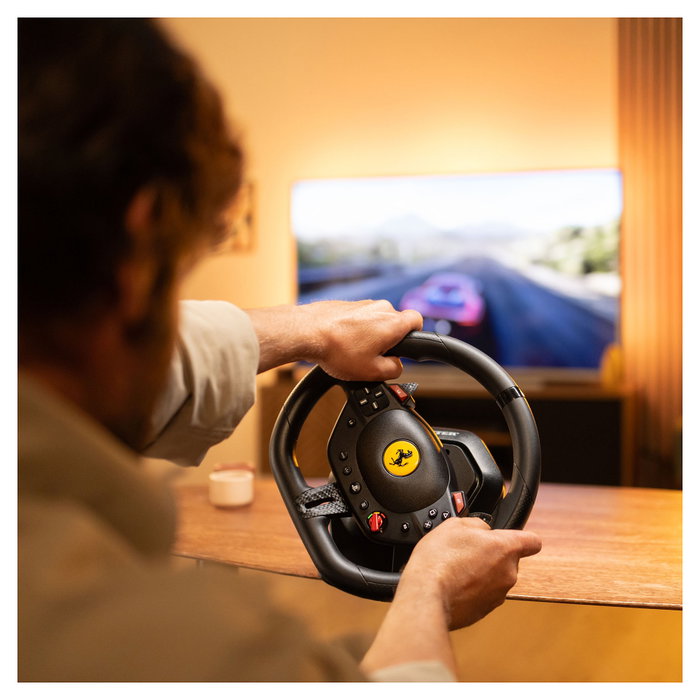 Thrustmaster T98-P Ferrari 296 GTB Volante y Pedales Negro