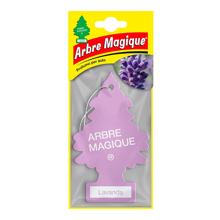 Arbre Magique Ambientador de coche modelo Árbol aroma Lavanda Arbre Magique Ambientador de coche modelo Árbol aroma Lavanda