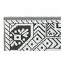 DKD Home Decor Alfombra Étnica 150x210 cm Blanco y Negro Pack de 2