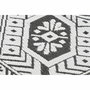 DKD Home Decor Alfombra Étnica 150x210 cm Blanco y Negro Pack de 2