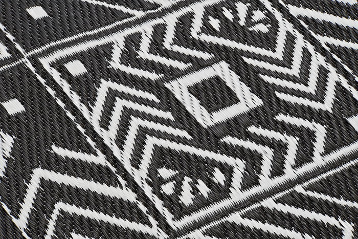 DKD Home Decor Alfombra Blanco Negro 210 x 1 x 150 cm (2 Unidades) DKD Home Decor Alfombra Blanco Negro 210 x 1 x 150 cm (2 Unidades)